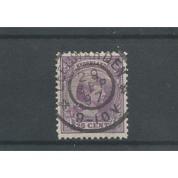 Netherlands 42 with "LEEUWARDEN 1897"  VFU/used CV 10++ €