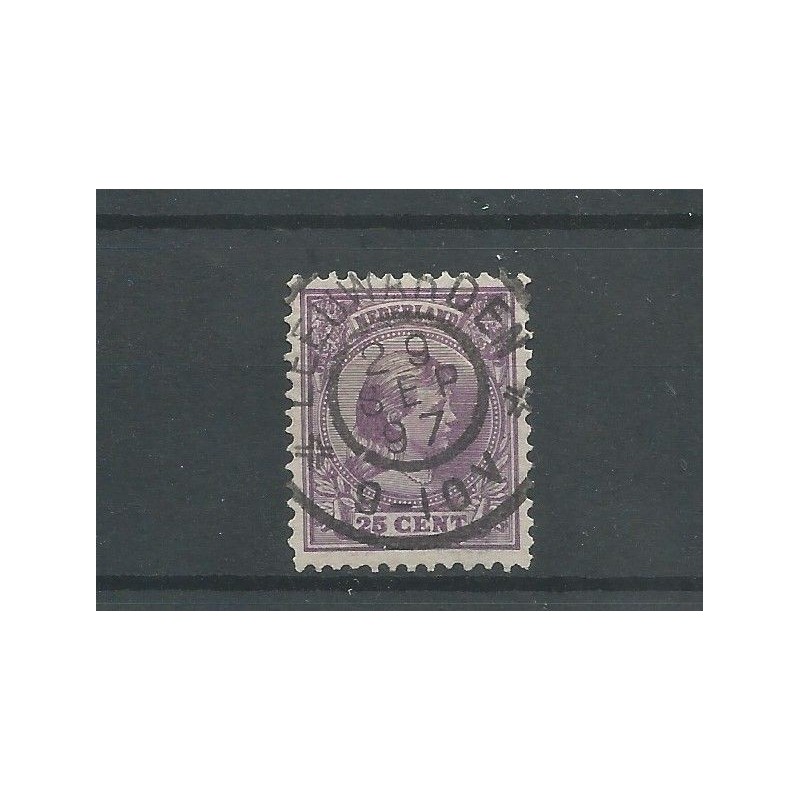 Netherlands 42 with "LEEUWARDEN 1897"  VFU/used CV 10++ €