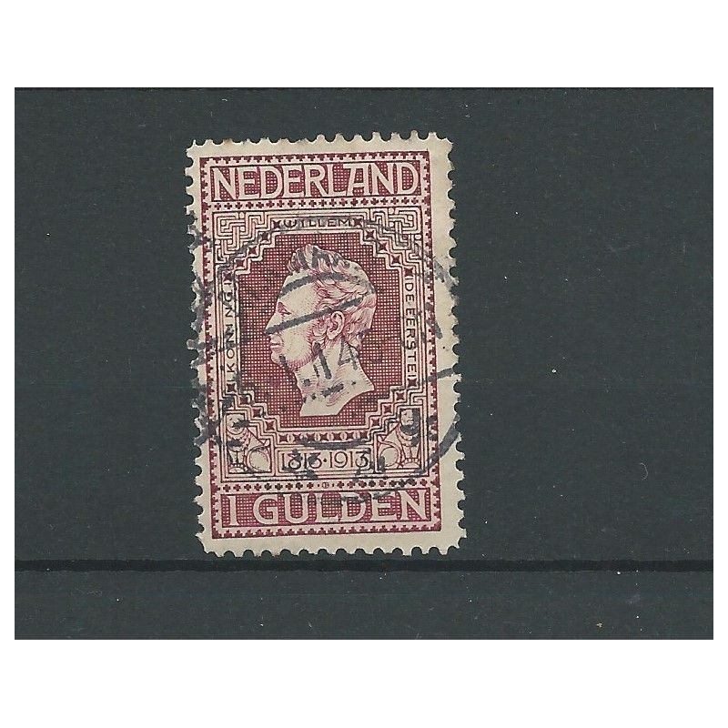 Nederland 98  met "ALKMAAR-4  1914" VFU/gebr  CV 25+ €
