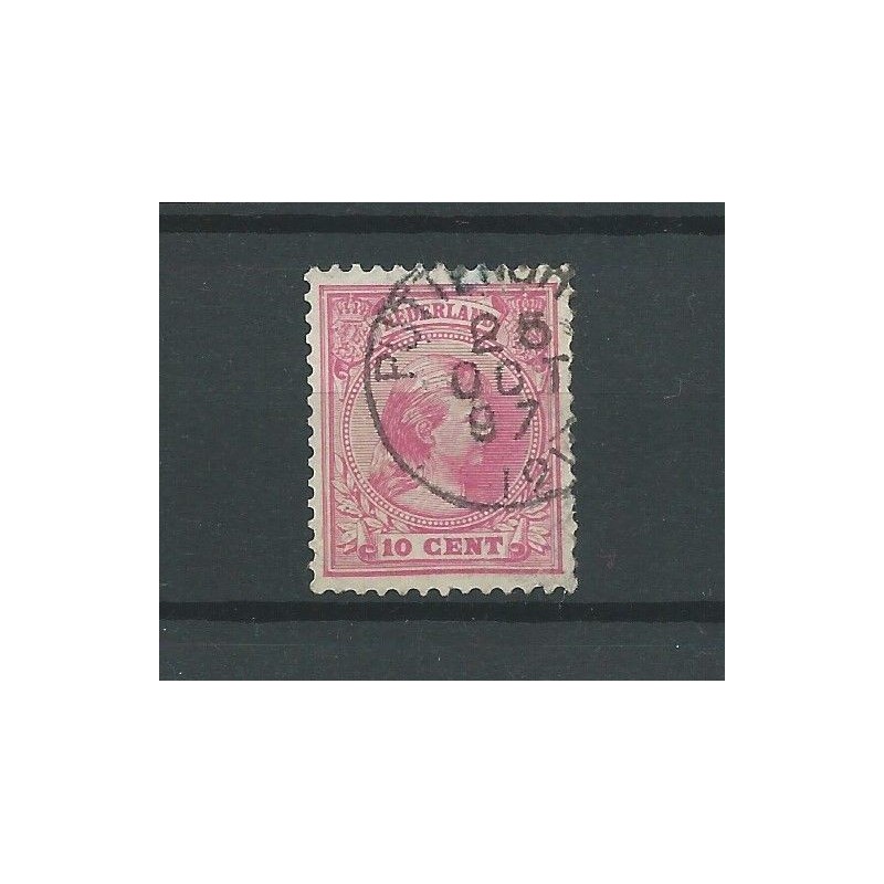 Netherlands 37 with "PUTTERSHOEK 1897 "  VFU/used  CV 37 €