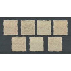 Suriname 20 Cijfer 5ct blauw MH/ongebr CV 55 €