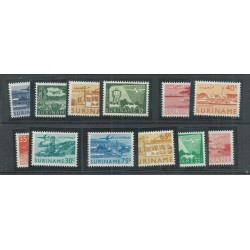Suriname  LP35-46 Airmail 1965  MNH  CV 4,5 €