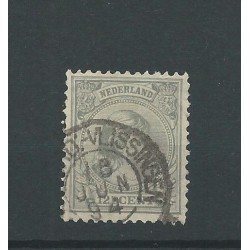Nederland  38 met "BREDA-VLISSINGEN 1894" kleinrond VFU/gebr  CV 10 €