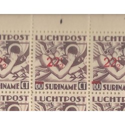 Suriname LP24/LP24f  in VELDEEL of 79 stuks MNH CV  400 €