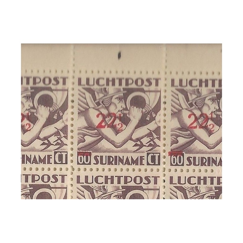 Suriname LP24/LP24f  in VELDEEL van 79 stuks MNH/potfris CV  400 €