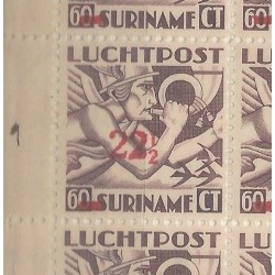 Suriname LP24/LP24f  in VELDEEL van 79 stuks MNH/potfris CV  400 €