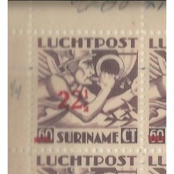 Suriname LP24/LP24f  in VELDEEL of 79 stuks MNH CV  400 €