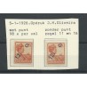 Suriname 115f and 115 Provisional stamp  MH/unused CV  177,5 €