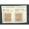 Suriname 115f and 115 Provisional stamp  MH/unused CV  177,5 €