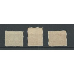 Dutch East Indies  135-137 Red Cross MNH CV  60 €