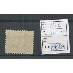 Dutch East Indies  135f  Red Cross  MNH CV  250+ €