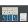 Netherlands 336P "GENT" in strip of 3 MNH  CV 50+ €