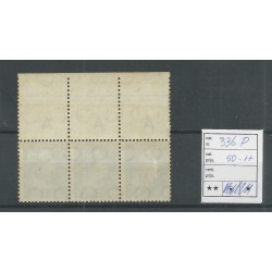 Netherlands 336P "GENT" in strip of 3 MNH  CV 50+ €
