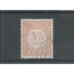 Dutch East Indies P25  Postage due 3ct  VFU/used  CV 35 €