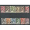 Curaçao 126-137 Wilhelmina  VFU/used  CV 48,5 €