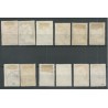 Curaçao 126-137 Wilhelmina  VFU/used  CV 48,5 €