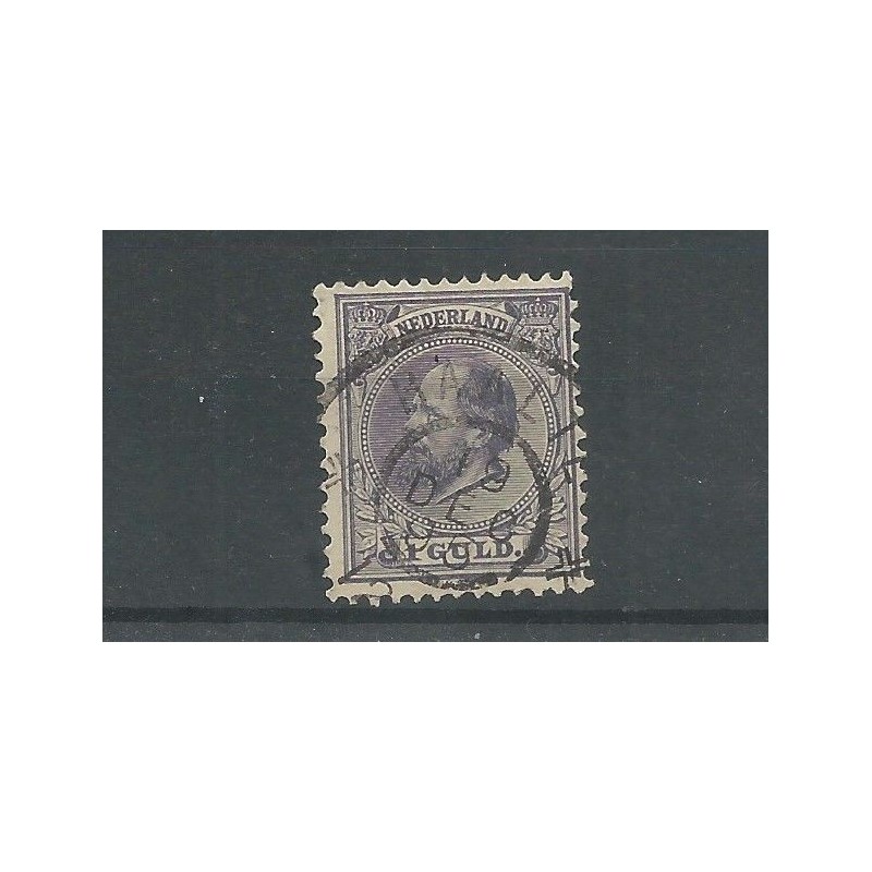 Netherlands 28 with "RAALTE 1895" large round cancel  VFU/used  CV 100++€