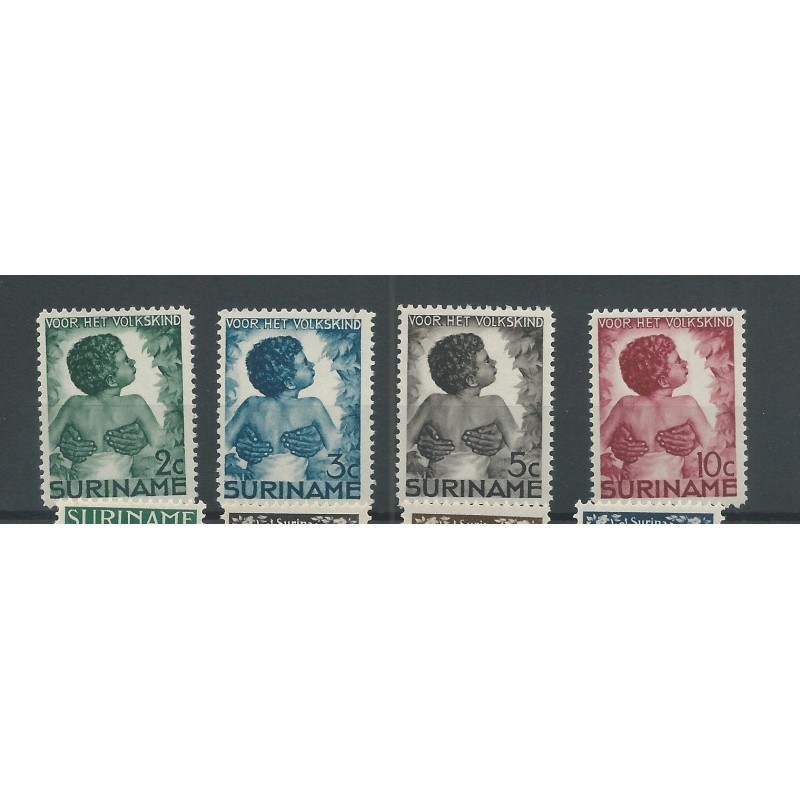 Suriname 179-182 Child Welfare  MNH  CV 30 €