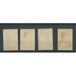 Suriname 190-193 Weldadigheid MNH  CV 15 €