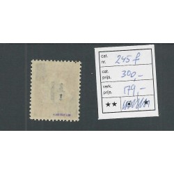Suriname 245f DOUBLE OVERPRINT MNH  CV 300 €