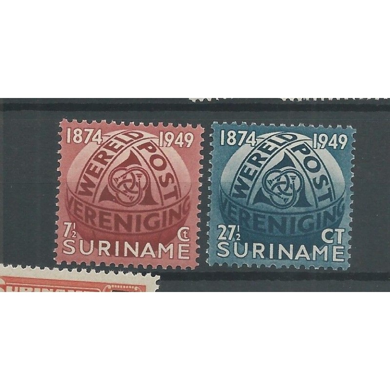 Suriname 278-279 Wereldtentoonstelling MNH  CV 15 €