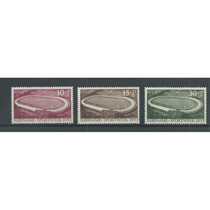Suriname 309-311 Stadion Paramaribo MNH  CV 42 €