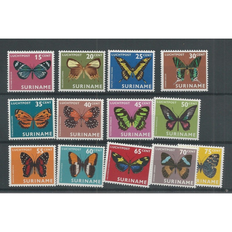 Suriname LP35-46 Airmail MNH CV 4,5 €
