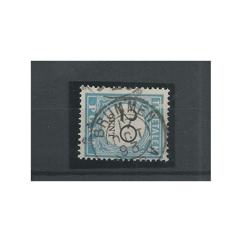Netherlands  P10 A-I with "BRUMMEN 1893" small round cancel CV 15+ €