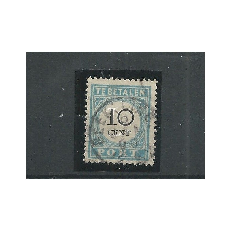 Netherlands  P10 D-III with "BEEK:LIMB: 1890" small round cancel CV 25+ €