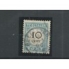 Netherlands  P10 D-III with "BEEK:LIMB: 1890" small round cancel CV 25+ €