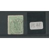 Netherlands 15Af with "GRAVE 1869" francotakje VFU/used CV 240+ €