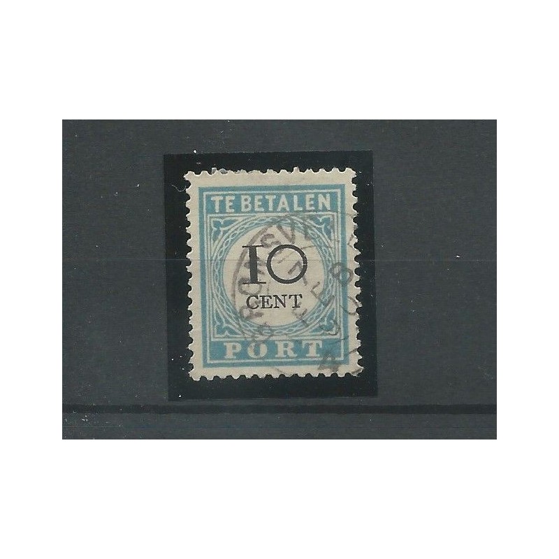 Netherlands P7 D-III  "GRONSVELD 1890" small round cancel VFU/used CV 27+ €