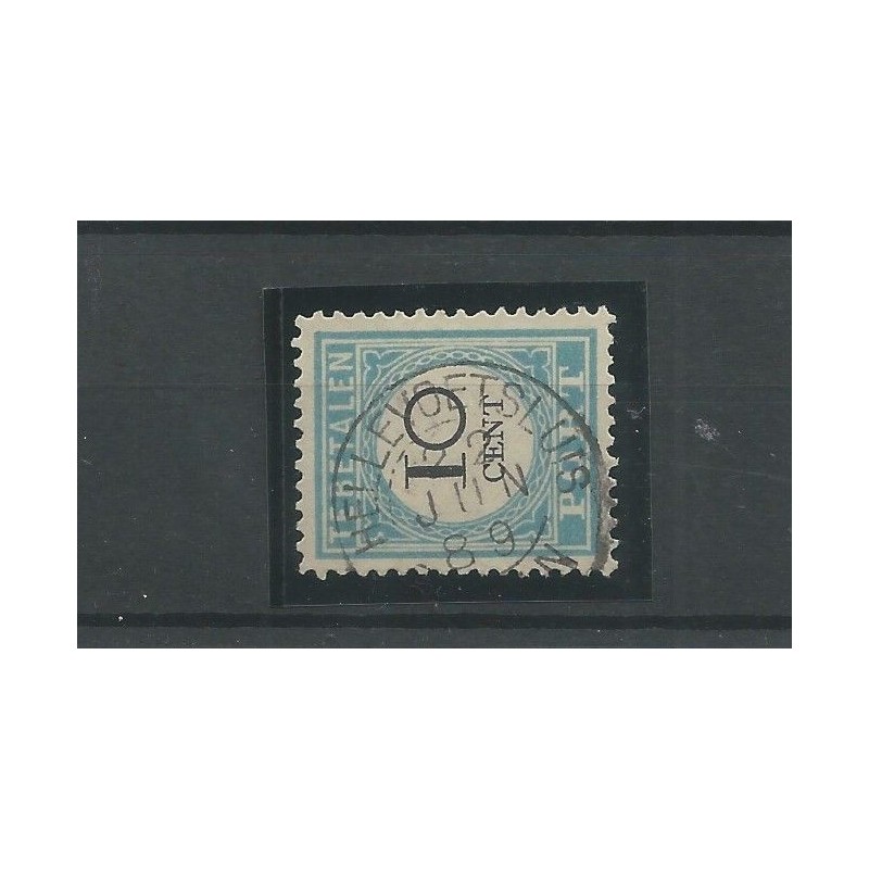 Netherlands P7 D-III  "HELLEVOETSLUIS 1889" small round cancel VFU/used CV 15+ €
