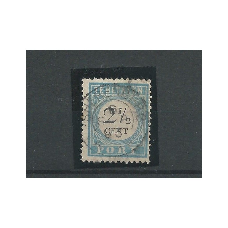Nederland P5 D-III  "sHERENBERG 1893" kleinrond VFU/gebr CV 15+ €
