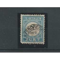Netherlands P6 D-I  "KATENDRECHT 1894" small round cancel VFU/used CV 15+ €
