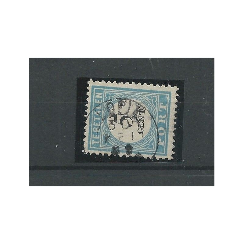 Netherlands P6 D-III  "LOPIK 1889" small round cancel VFU/used CV 20+ €