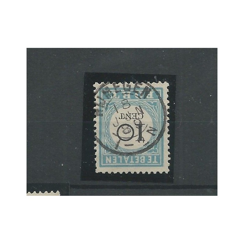 Netherlands P7  D-III  "NIJMEGEN 1889" small round cancel VFU/used CV 10+ €