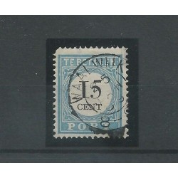 Netherlands P9 D-III  "WAALWIJK  1889" small round cancel VFU/used CV 10+ €