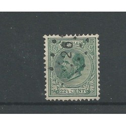 Netherlands  25 with numeral dot cancel 26  VFU/used  CV 100+ €