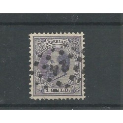 Netherlands  28 with numeral dot cancel 24  VFU/used  CV 100+ €