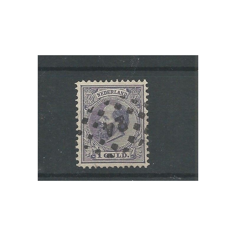 Netherlands  28 with numeral dot cancel 24  VFU/used  CV 100+ €