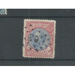 Netherlands 29 with numeral dot cancel 29 VFU/used  CV 175 €