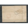 Netherlands  4 on cover HOORN-ZAANDAM1867  VFU/used  CV 100+ €