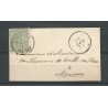 Netherlands  15 with "UTRECHT 1877" tweeletter on kaartje VFU/used  CV 10+++ €