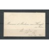 Netherlands  15 with "UTRECHT 1877" tweeletter on kaartje VFU/used  CV 10+++ €