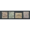 Netherlands 13, 15, 17, 18  with "UTRECHT 1877" tweeletter  VFU/used  CV 130+ €
