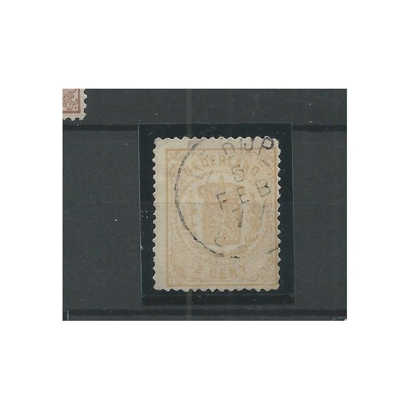 Netherlands  17  with "DE RIJP  18767 tweeletter  VFU/used  CV 30+ €
