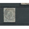 Netherlands 22 with  "AMSTERDAM-EMMERIK"  small round cancel  & blue buitenlands cancel VFU/used  CV 12,5+ €