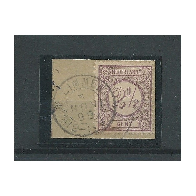 Nederland 33 met "LIMMEN 1899"  kleinrond  VFU/gebr  CV 45 €