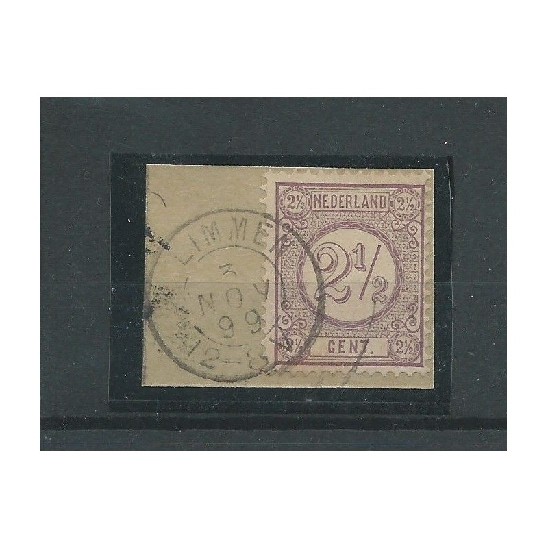 Netherlands 33 with "LIMMEN 1899"  small round cancel  VFU/used  CV 45 €